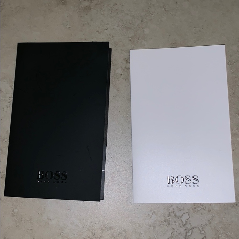 Boss Hugo Boss receipt holder envelopes